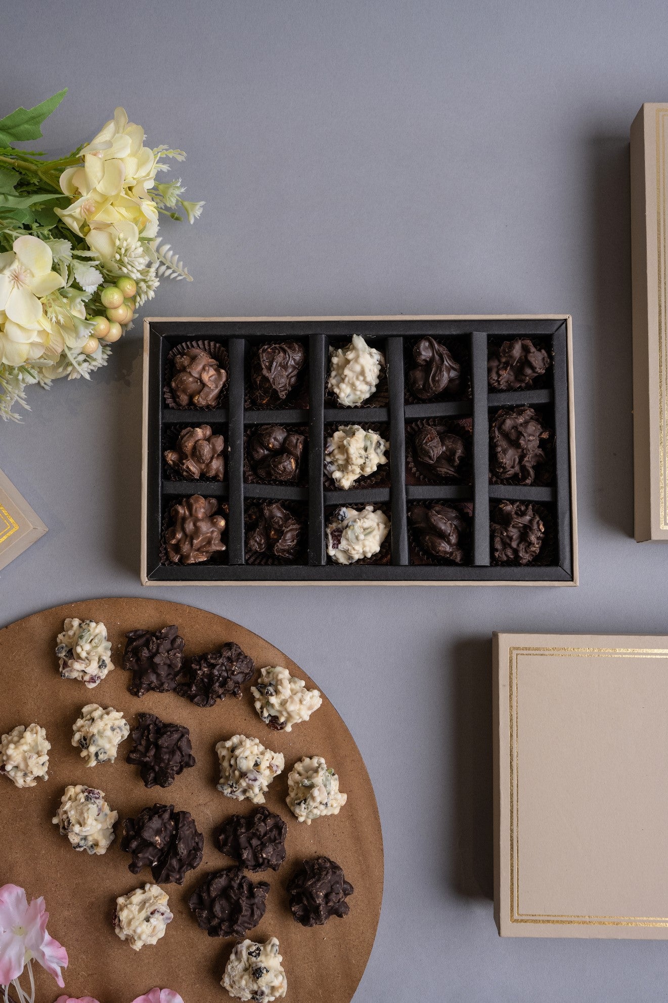 Chocolate Clusters Box - 15pc