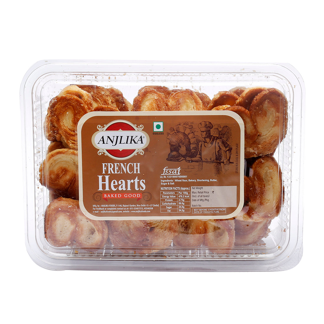 French Hearts 225g