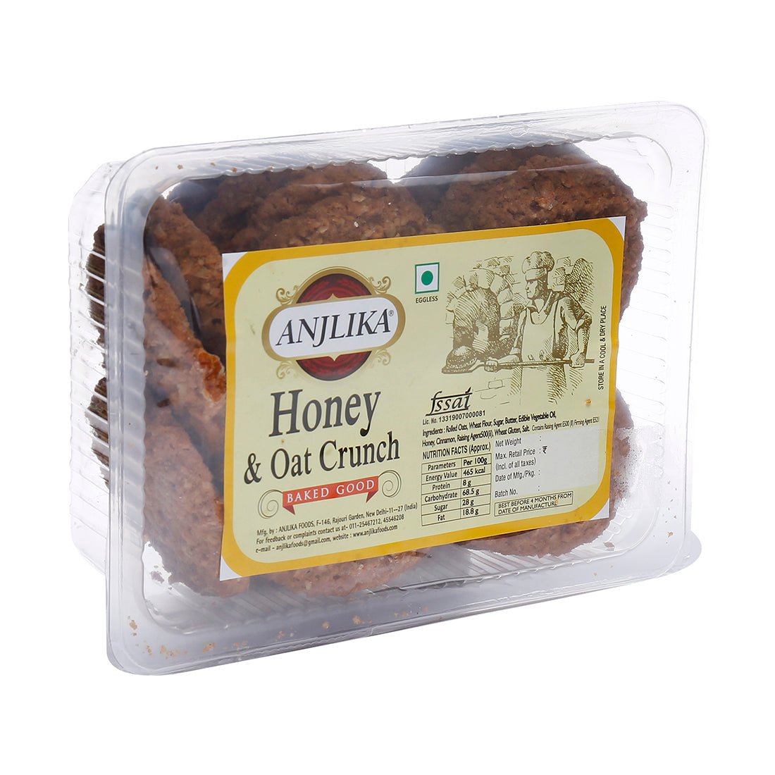 Honey & Oats Crunch 350g