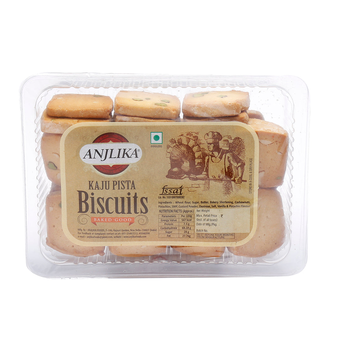 Kaju Pista Biscuits 350g