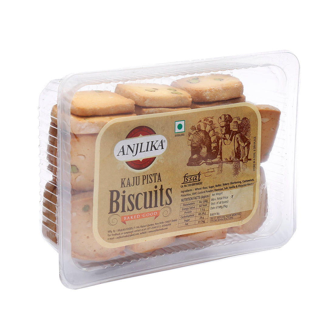 Kaju Pista Biscuits 350g