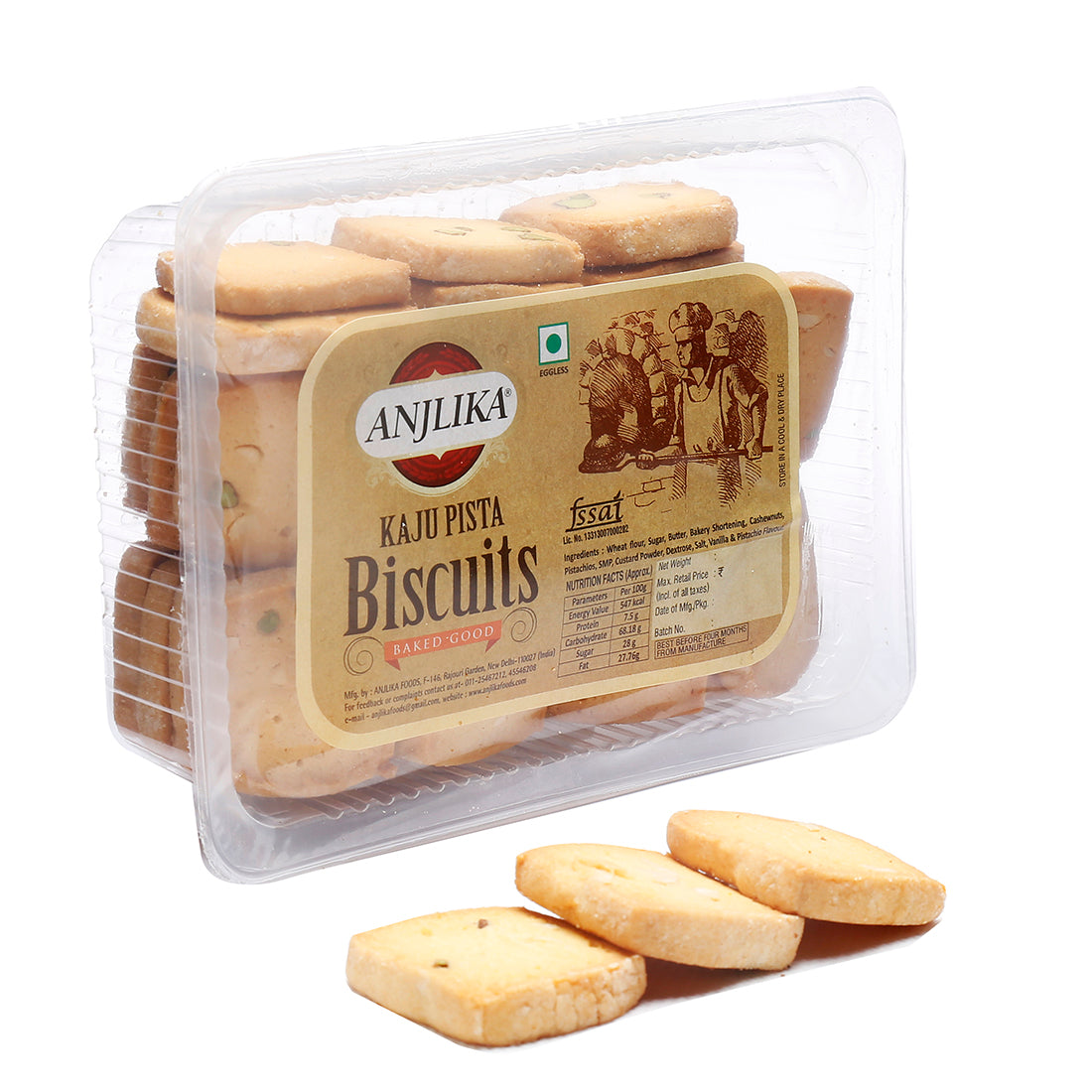 Kaju Pista Biscuits 350g