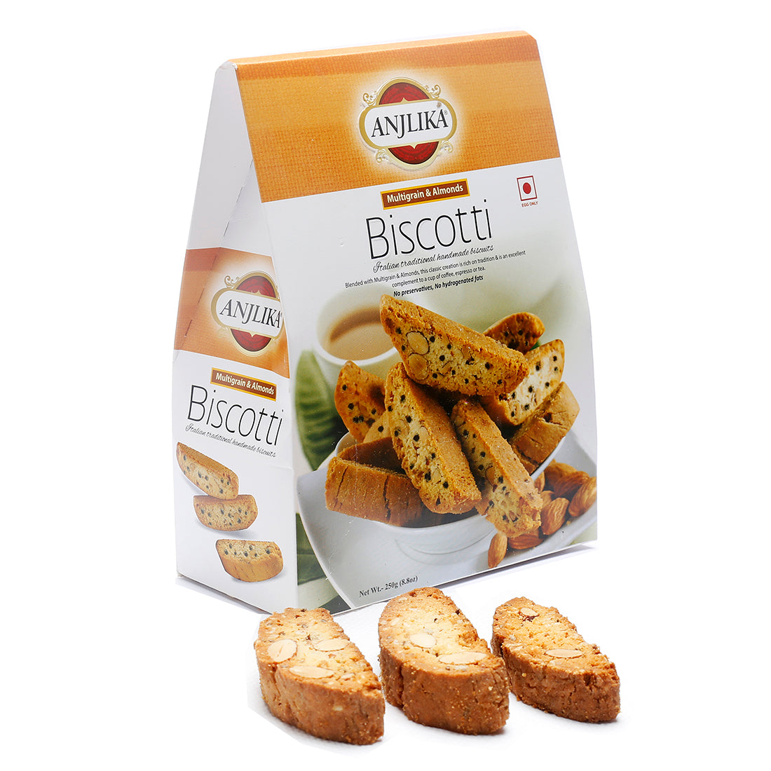 Multigrain Almond Biscotti 250g