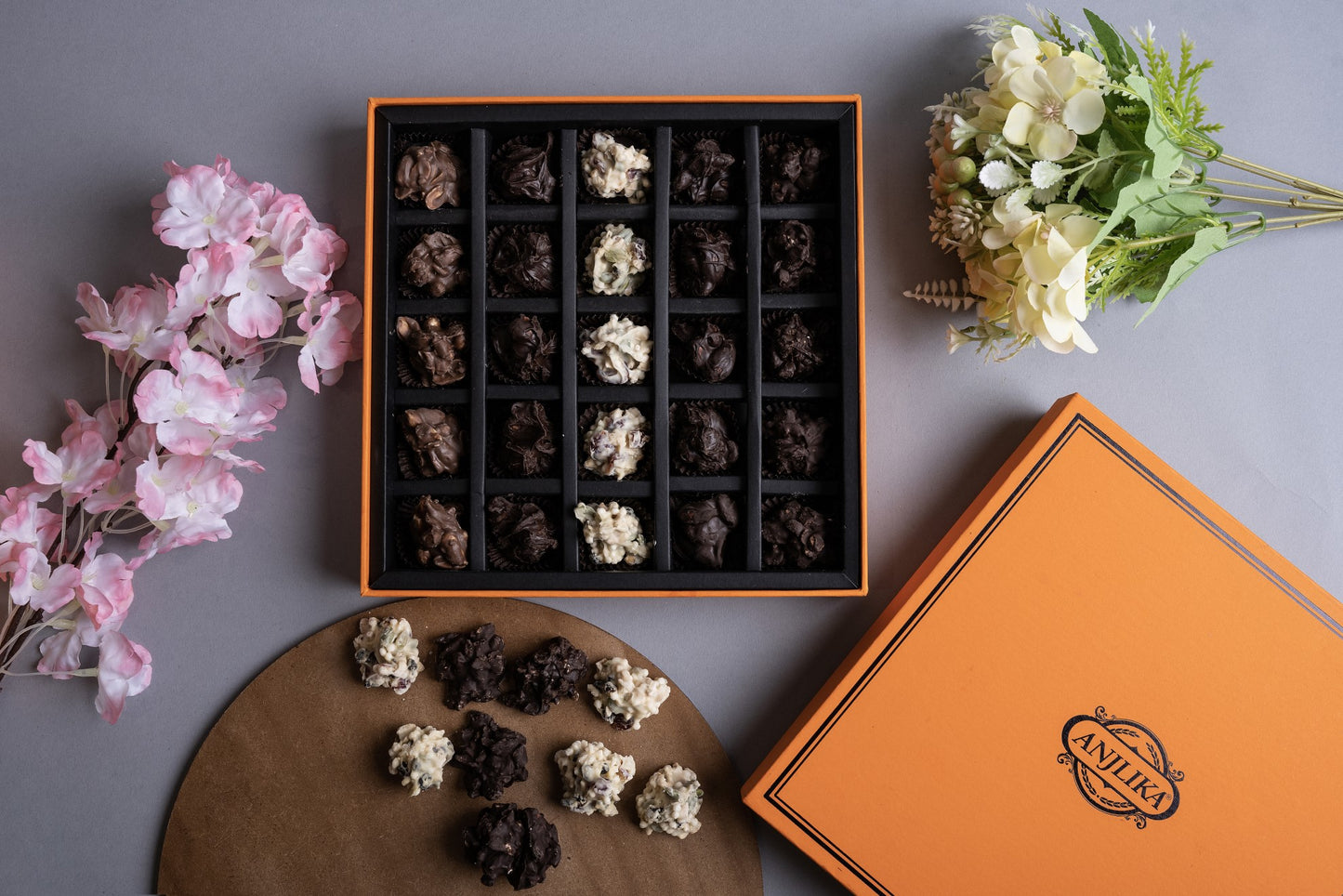 Chocolate Clusters Box - 25pc