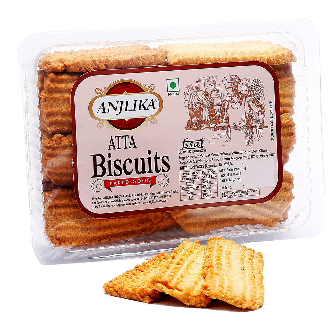 Atta Biscuits 300g