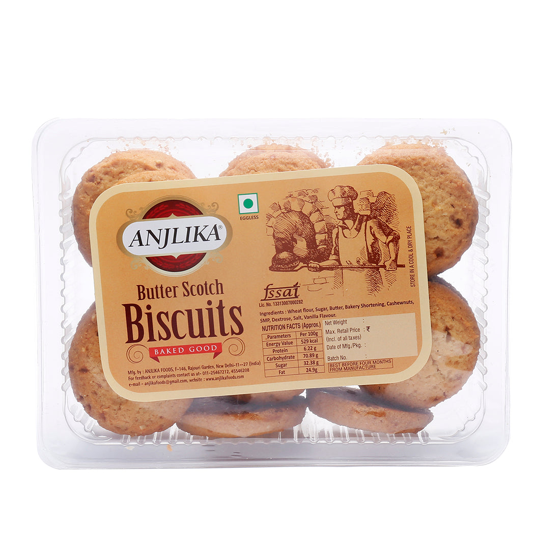 Butterscotch Biscuits 300g