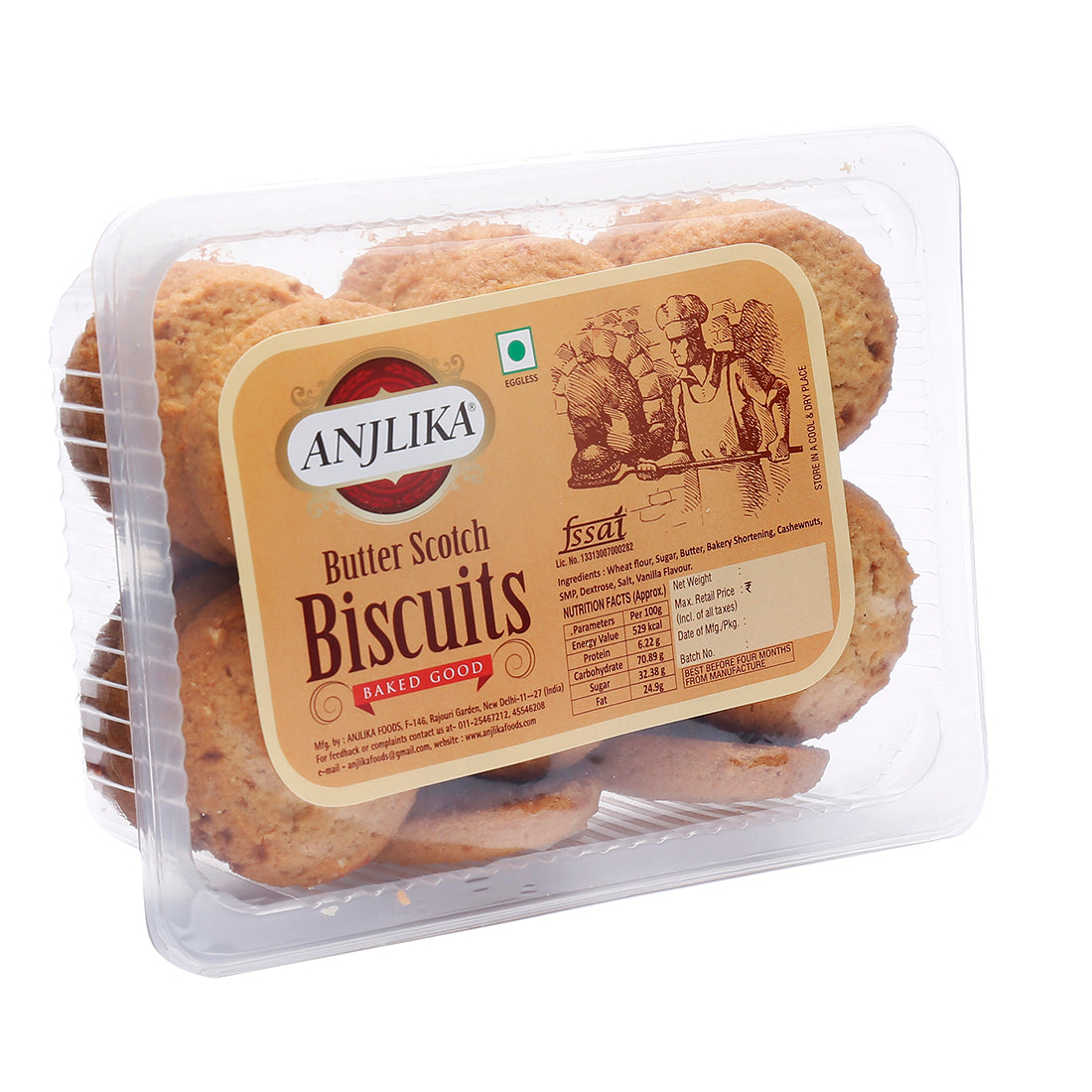 Butterscotch Biscuits 300g