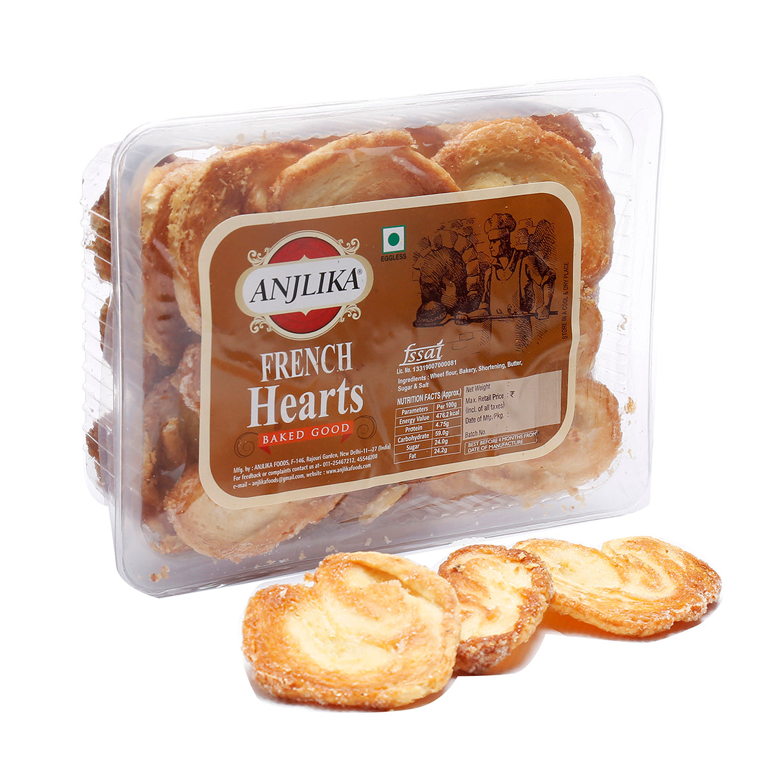 French Hearts 225g