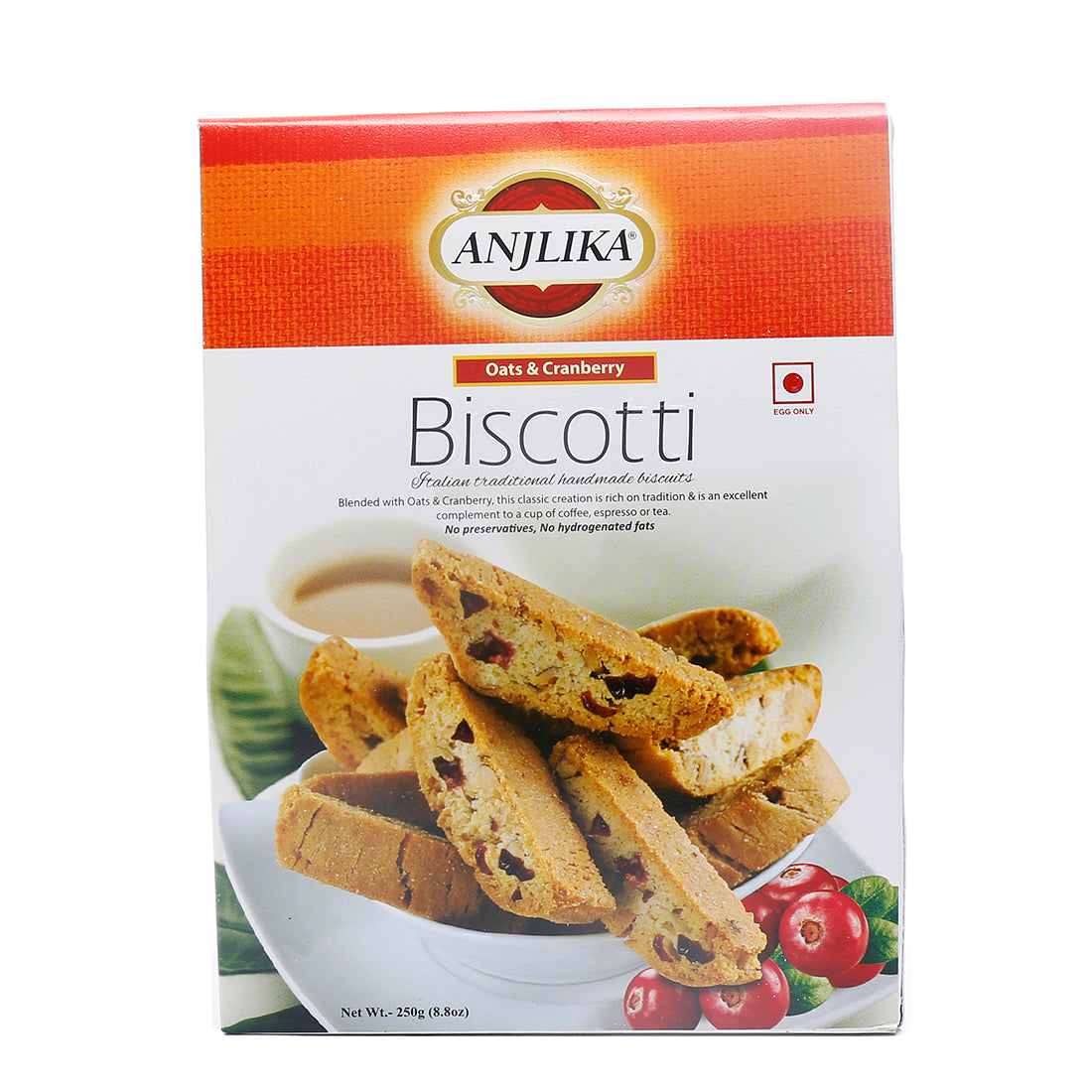 Oats & Cranberry Biscotti 250g