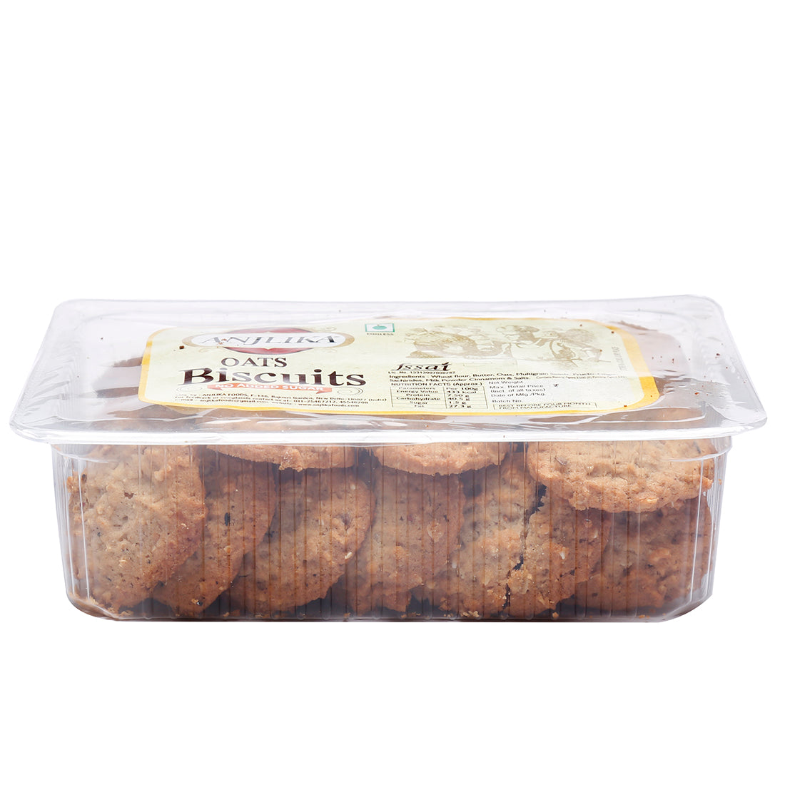 Oat Biscuits - No Added Sugar