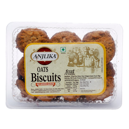 Oat Biscuits - No Added Sugar