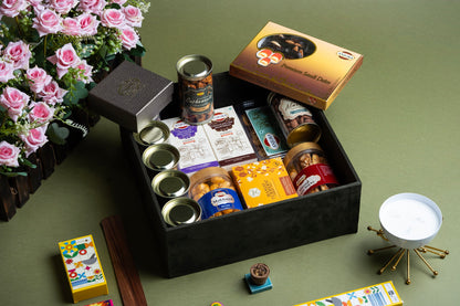 Glass Top Box Hamper