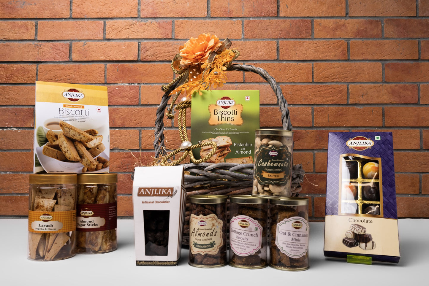 Handle Basket Hamper Large